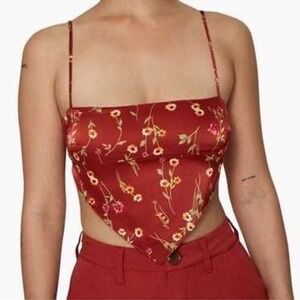 WeWoreWhat handkerchief top NWT XXL